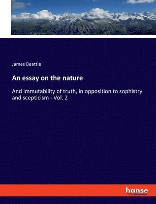 bokomslag essay on the nature