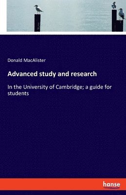 bokomslag Advanced study and research