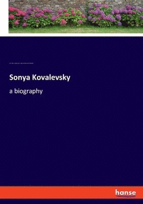 bokomslag Sonya Kovalevsky