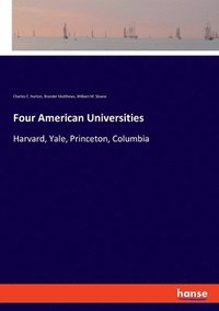 bokomslag Four American Universities
