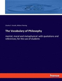 bokomslag The Vocabulary of Philosophy