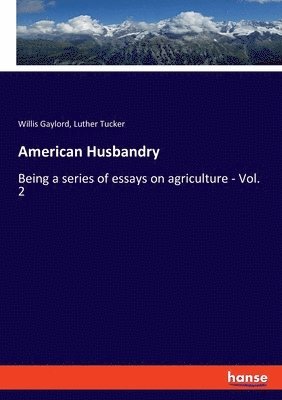 bokomslag American Husbandry