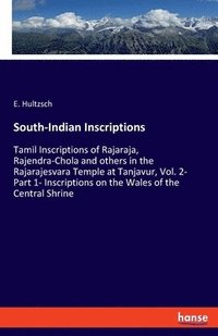 bokomslag South-Indian Inscriptions