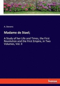 bokomslag Madame de Stael;