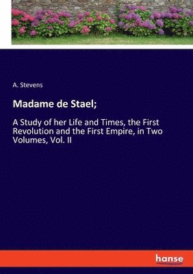 bokomslag Madame de Stael;