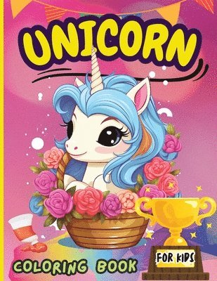 bokomslag Unicorn Coloring Book For Kids: For Kids Ages 4-8