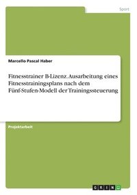 bokomslag Fitnesstrainer B-Lizenz. Ausarbeitung eines Fitnesstrainingsplans nach dem Fnf-Stufen-Modell der Trainingssteuerung