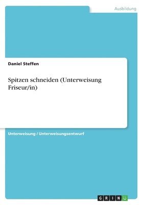 bokomslag Spitzen schneiden (Unterweisung Friseur/in)