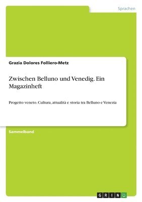 Grazia Dolores Folliero-Metz - Zwischen Belluno und Venedig. Ein Magazinheft, Häftad