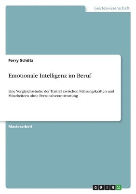 bokomslag Emotionale Intelligenz im Beruf