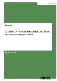 bokomslag AEsthetik bei Platon, Aristoteles und Plotin. Was ist uberhaupt schoen?
