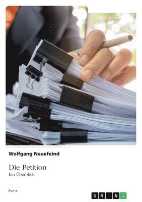 Wolfgang Neuefeind - Petition, Häftad