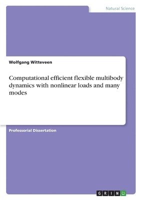 Wolfgang Witteveen - Computational efficient flexible multibody dynamics with nonlinear loads and many modes, Häftad
