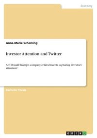 bokomslag Investor Attention and Twitter