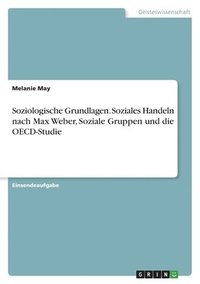 bokomslag Soziologische Grundlagen. Soziales Handeln nach Max Weber, Soziale Gruppen und die OECD-Studie