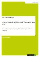 bokomslag Comentario lingüístico del "Cantar de Mio Cid"