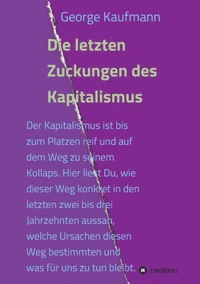 bokomslag Die letzten Zuckungen des Kapitalismus