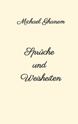 bokomslag Sprüche und Weisheiten