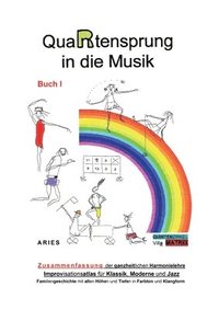bokomslag QuaRtensprung in die Musik: ZUSAMMENFASSUNG der ganzheitlichen Harmonielehre - Improvisationsatlas für Klassik, Moderne und Jazz, Buch 1