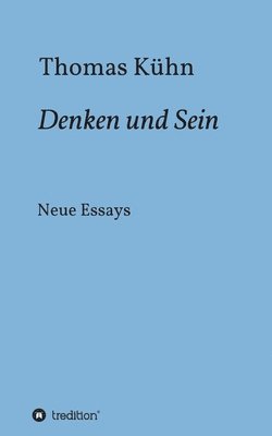 bokomslag Denken und Sein
