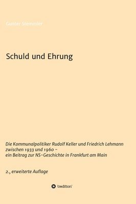 bokomslag Schuld und Ehrung