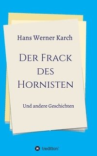bokomslag Der Frack des Hornisten
