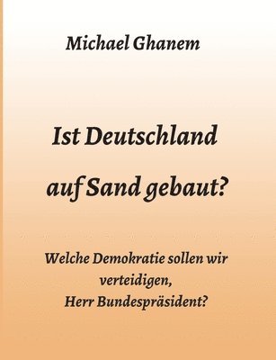 bokomslag Ist Deutschland auf Sand gebaut?