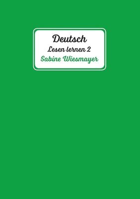 bokomslag Deutsch, Lesen lernen 2