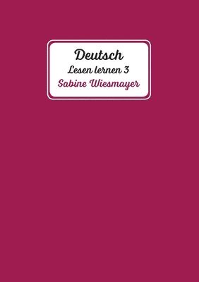 Deutsch, Lesen lernen 3 1