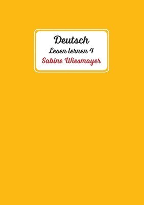 bokomslag Deutsch, Lesen lernen 4