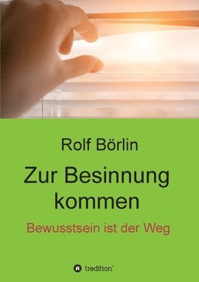 bokomslag Zur Besinnung kommen