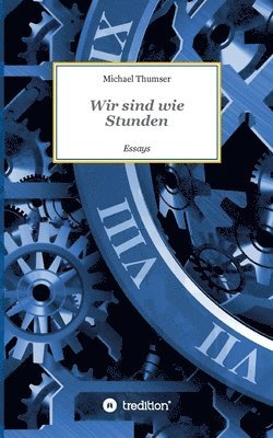 bokomslag Wir sind wie Stunden: Essays