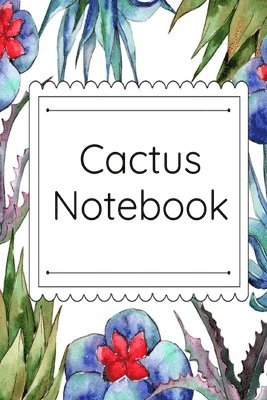 Joy Bloom - Cactus Notebook, Häftad