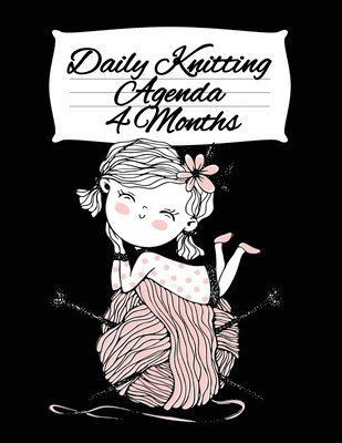 bokomslag Daily Knitting Agenda (4 Months)