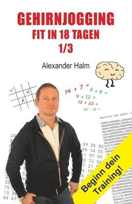 bokomslag GEHIRNJOGGING - Fit in 18 Tagen 1/3