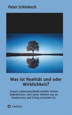 Was ist Realität und/oder Wirklichkeit?: Unsere Lebensumstände werden immer bedrohlicher, weil unser Denken nur an Konkurrenz und Erfolg orientiert is