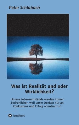 Was ist Realität und/oder Wirklichkeit?: Unsere Lebensumstände werden immer bedrohlicher, weil unser Denken nur an Konkurrenz und Erfolg orientiert is 1