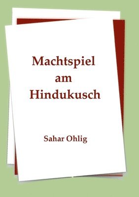 bokomslag Machtspiel am Hindukusch