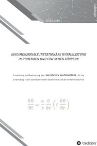 bokomslag Eindimensionale und instationäre Wärmeleitung in ruhenden und einfachen Körpern