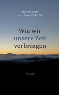 bokomslag Wie wir unsere Zeit verbringen: Besinnliches von Bernd Schmid - Essays