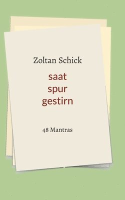 bokomslag saat spur gestirn
