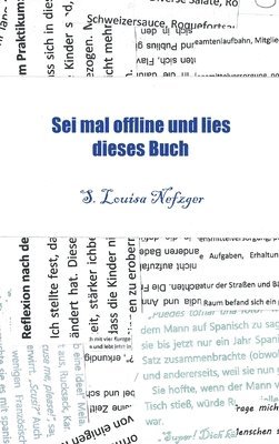 bokomslag Sei mal offline und lies dieses Buch