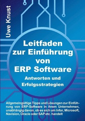bokomslag Leitfaden zur Einführung von ERP Software - Antworten und Erfolgsstrategien