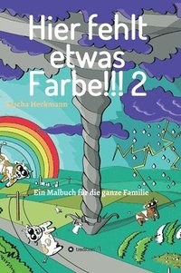 bokomslag Hier fehlt etwas Farbe 2: Ein Malbuch für die ganze Familie