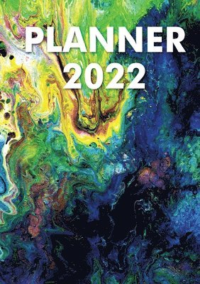 bokomslag Kalender 2022 A5 - Schöner Terminplaner 1 Taschenkalender 2022 I Planner 2022 A5