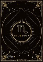Edles Notizbuch Sternzeichen Skorpion | Designed by Alfred Herler 1