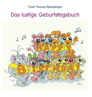 bokomslag lustige Geburtstagsbuch von Tomé