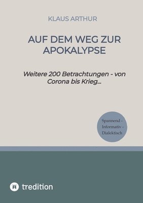 bokomslag Auf dem Weg zur Apokalypse