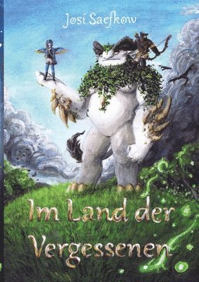 bokomslag Im Land der Vergessenen - Fantasyroman mit mehr als 100 handgezeichneten Illustrationen.