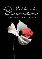 bokomslag Malbuch Blumen Fotorealistisch